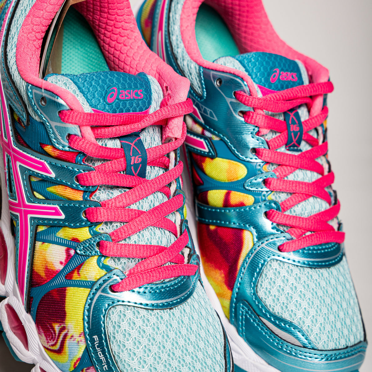 ASICS Gel-Nimbus 16 “Iridescent Pink / Capri Blue / Multicolor”