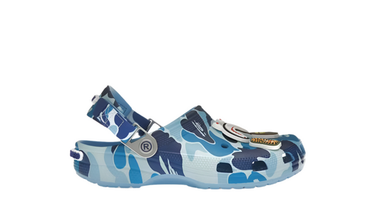 Bape Crocs Camo Blue