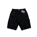 Mixed Emotion Worker Wax Shorts (black)