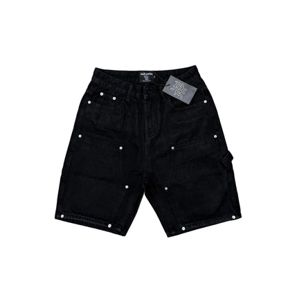 Mixed Emotion Worker Wax Shorts (black)