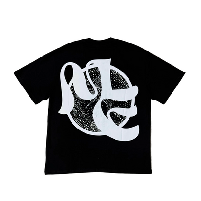 Mixed Emotion Angel Bow & Arrow ( Black ) Tee