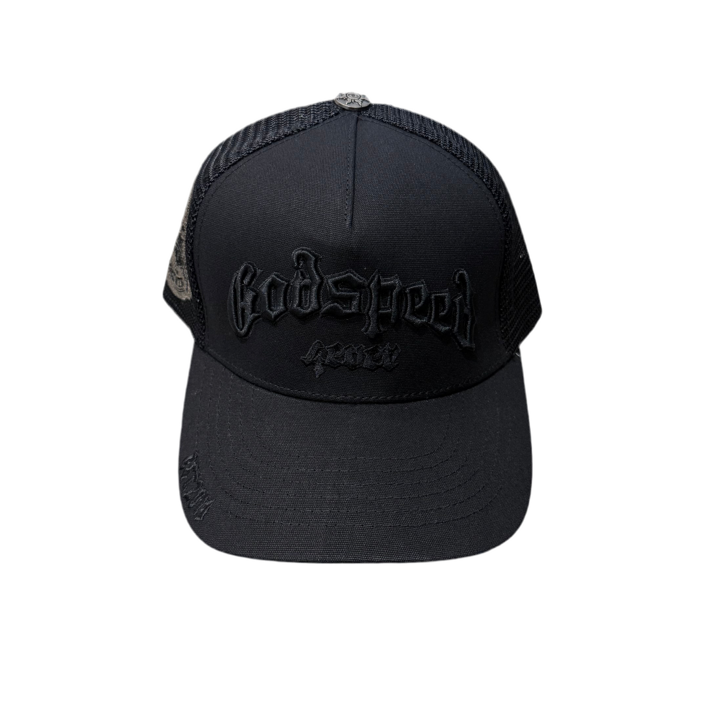 Godspeed Trucket Hat [full black]