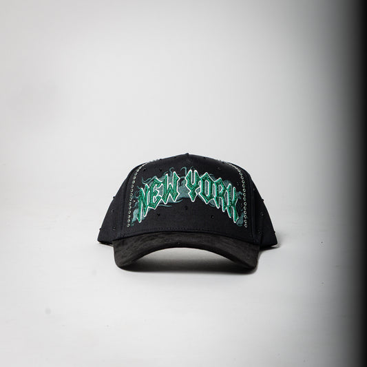 Cap Fans “ NEW YORK ”  ( black )