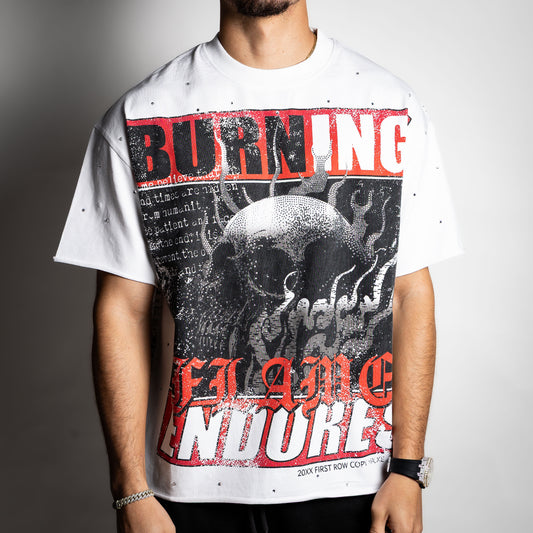 First Row Burning Flames Endore