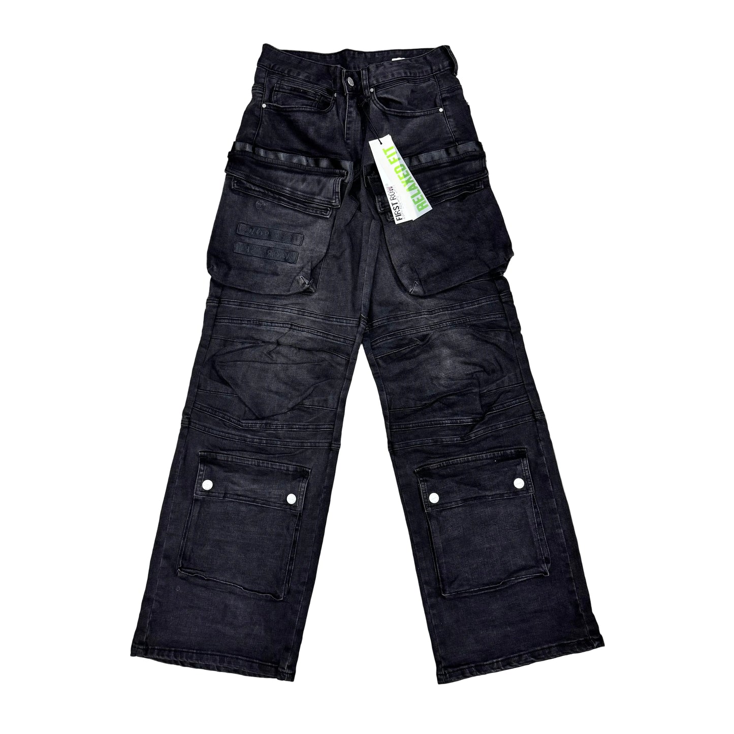 First Row Relaxed Fit [Black]