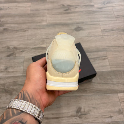 Jordan Retro 4 Off White “Sail”