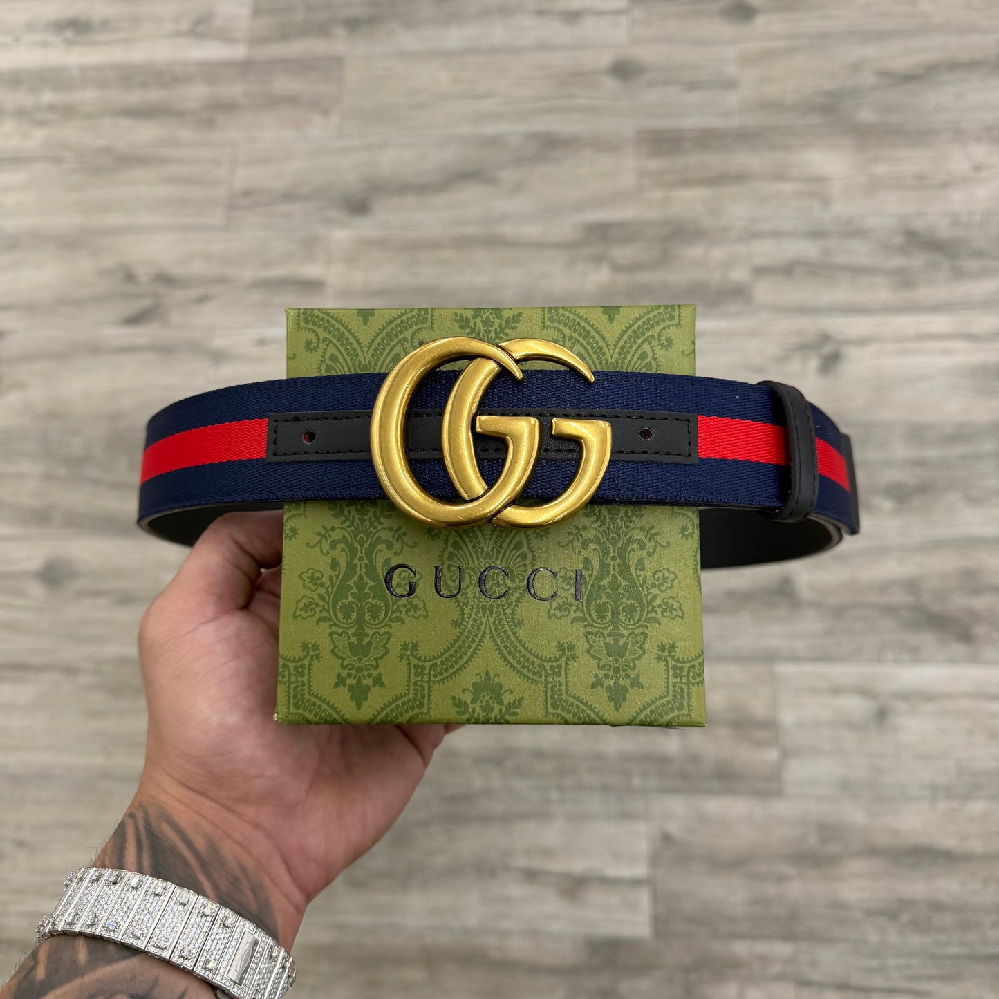 GG Gold Logo [Blue/Red]