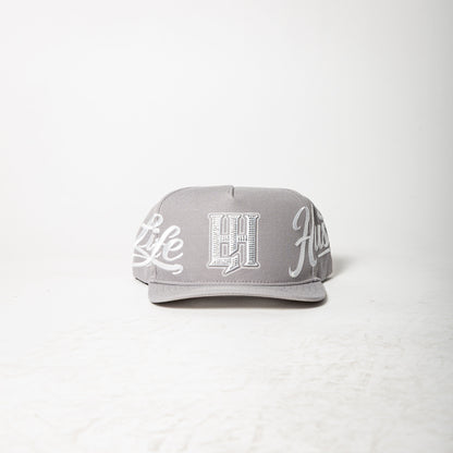 Life Hustlers SnapBack ( Grey )