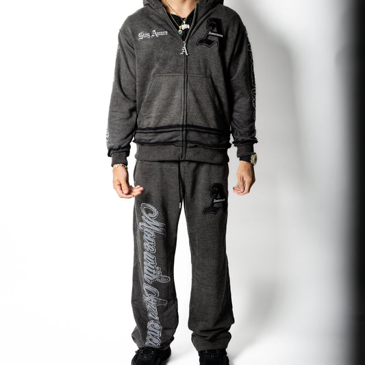 Awareness Set Hoodie + Pants (grey)