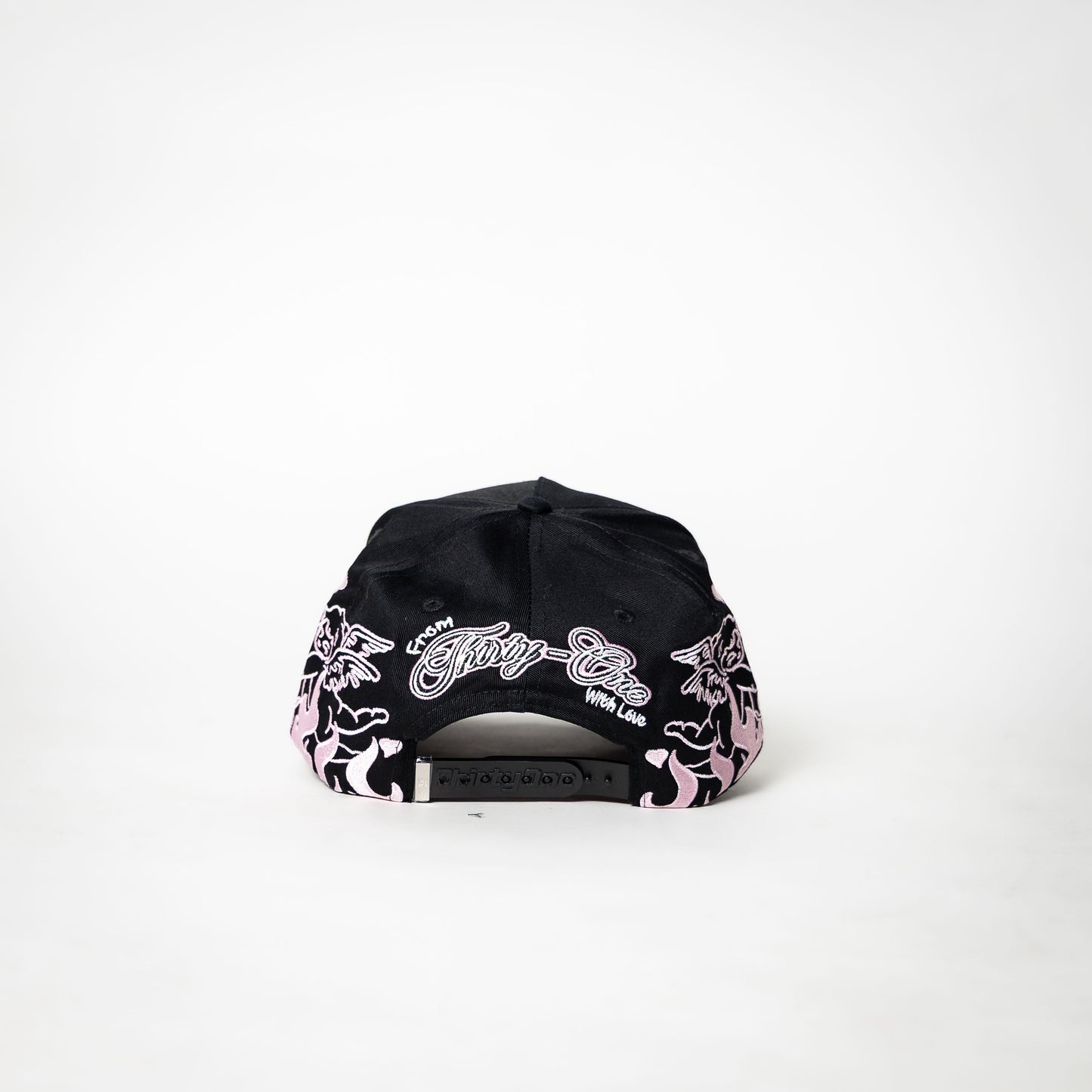Dandy Hats “ NY flame ” {black/pink}