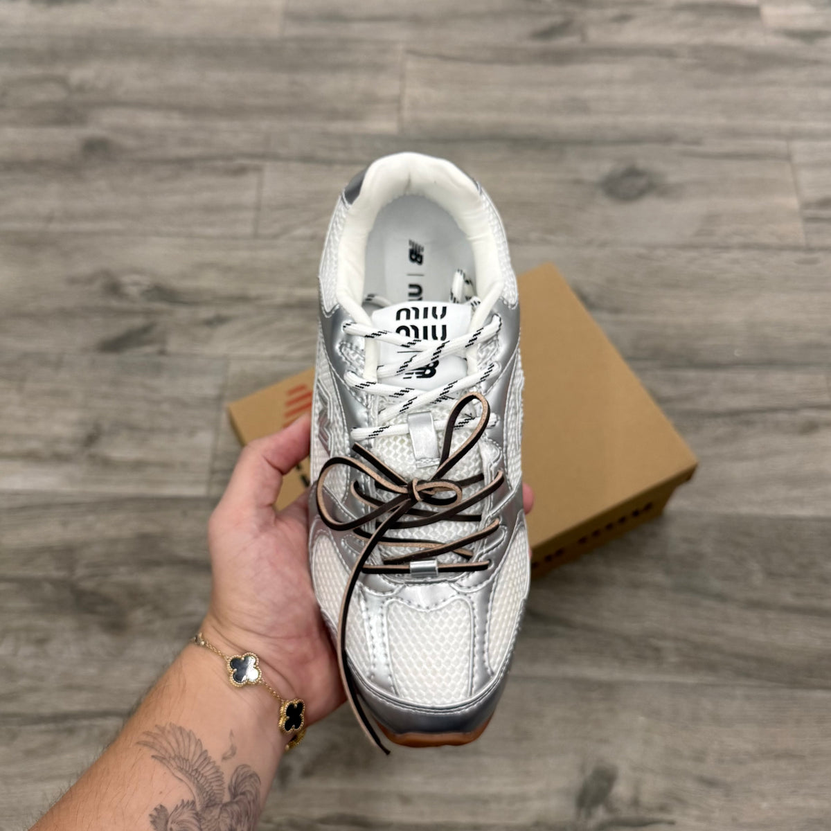 New Balance 530 SL Miu Miu Metallic Silver