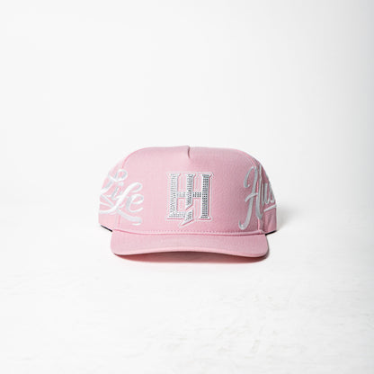 Life Hustlers SnapBack ( Pink )