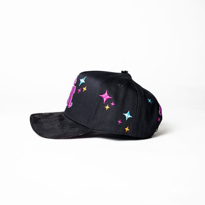 Cap Fans “CR” {magenta/black}
