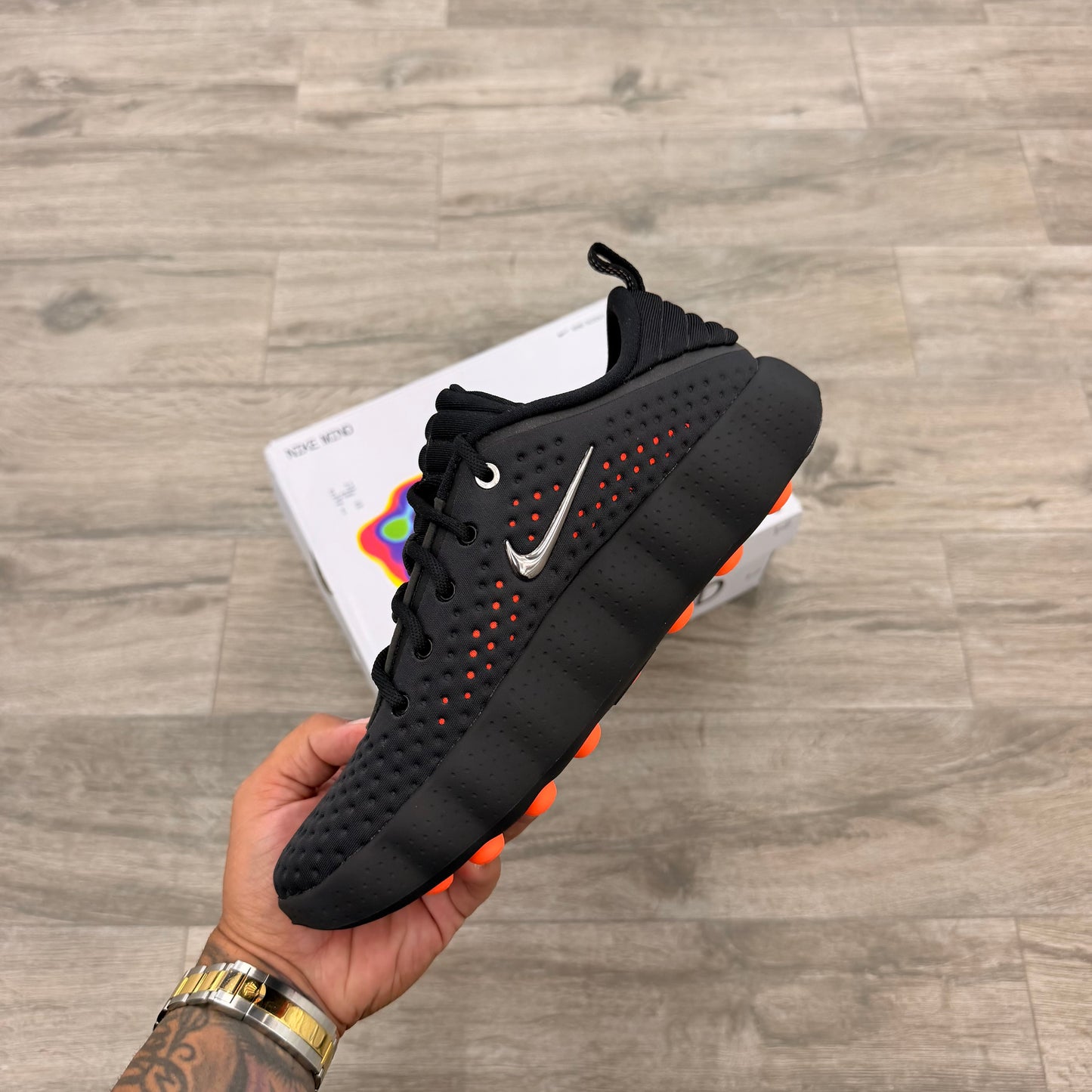 Nike Mind 002 “Black Hyper Crimson”