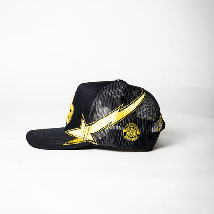 Starblessed Trucker {black/yellow}