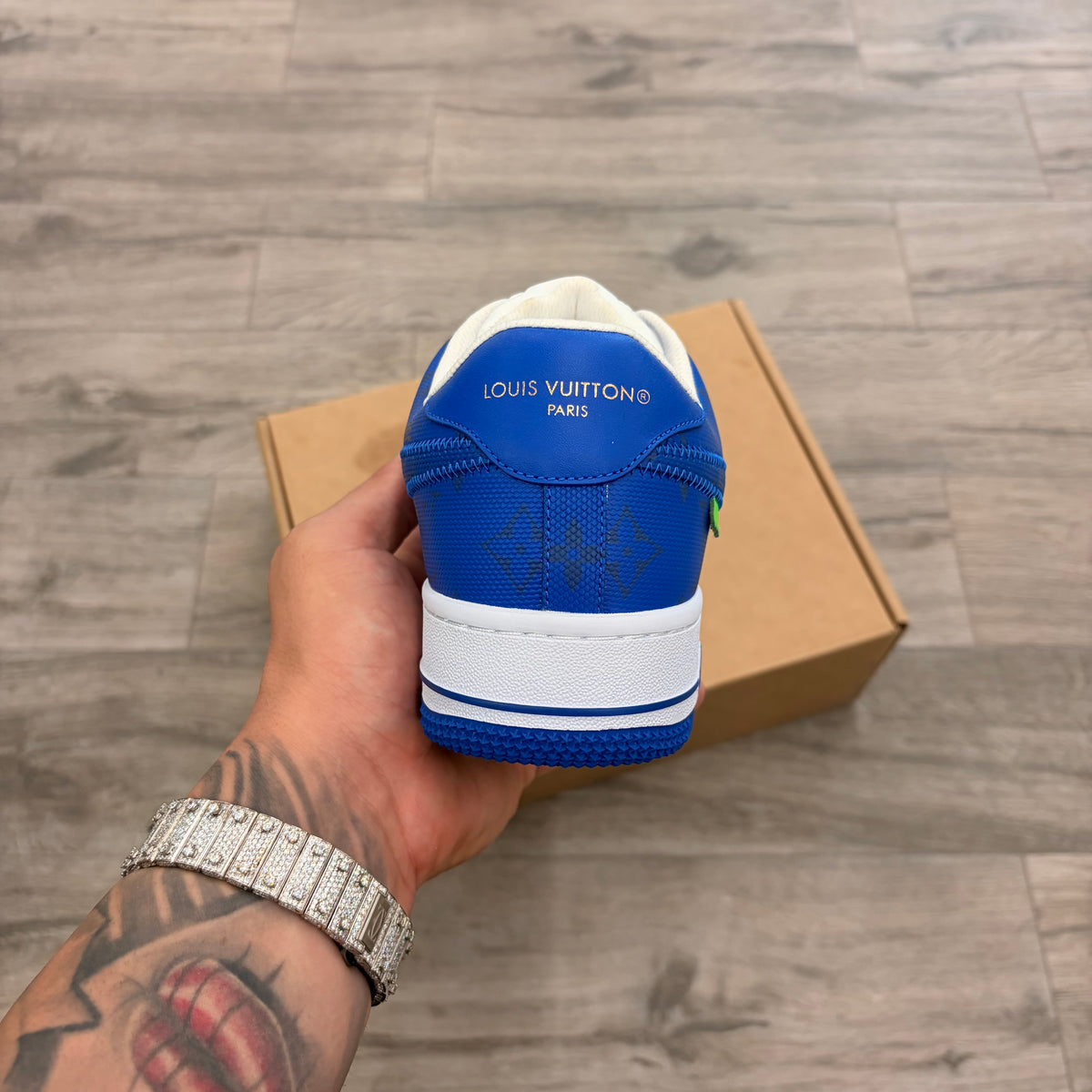 LV AF1 Off White Royal