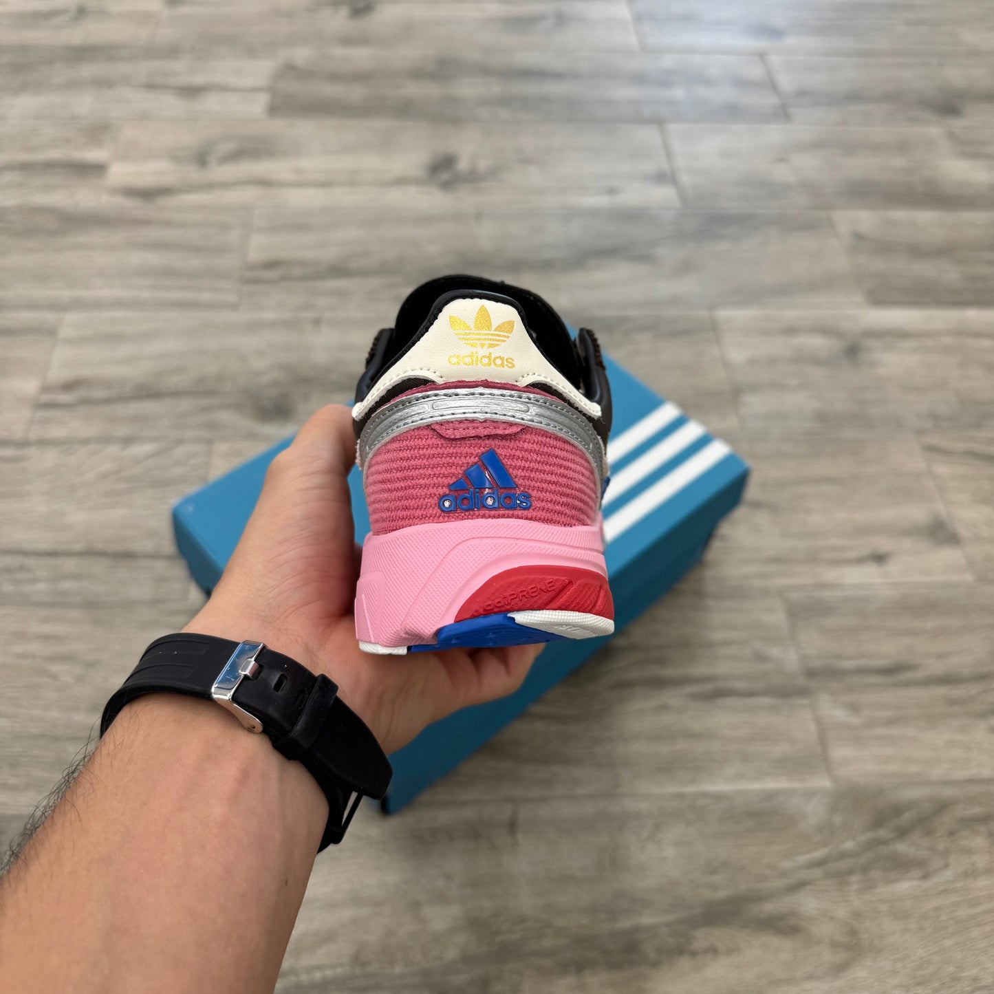 Bad Bunny Adizero SL 72 Brown Clear Pink