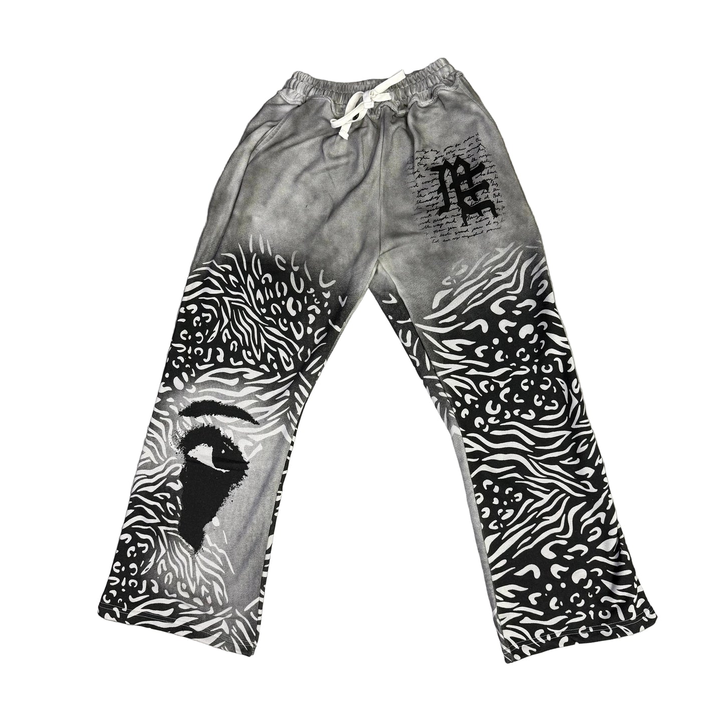 Mixed Emotion Sweaterpants " ME "( grey )