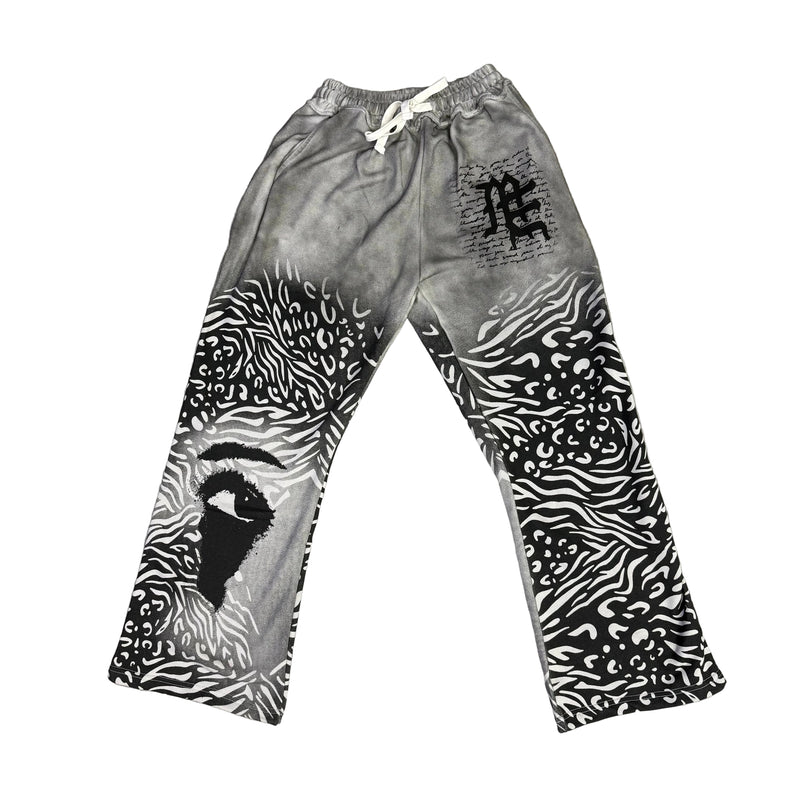 Mixed Emotion Sweaterpants " ME "( grey )