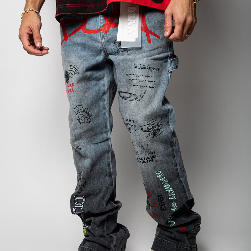 DUAA “ Fade Jean ” ( Flare )