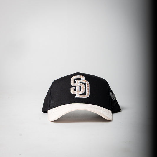 Cap Fans “San Diego ” ( black/cream )
