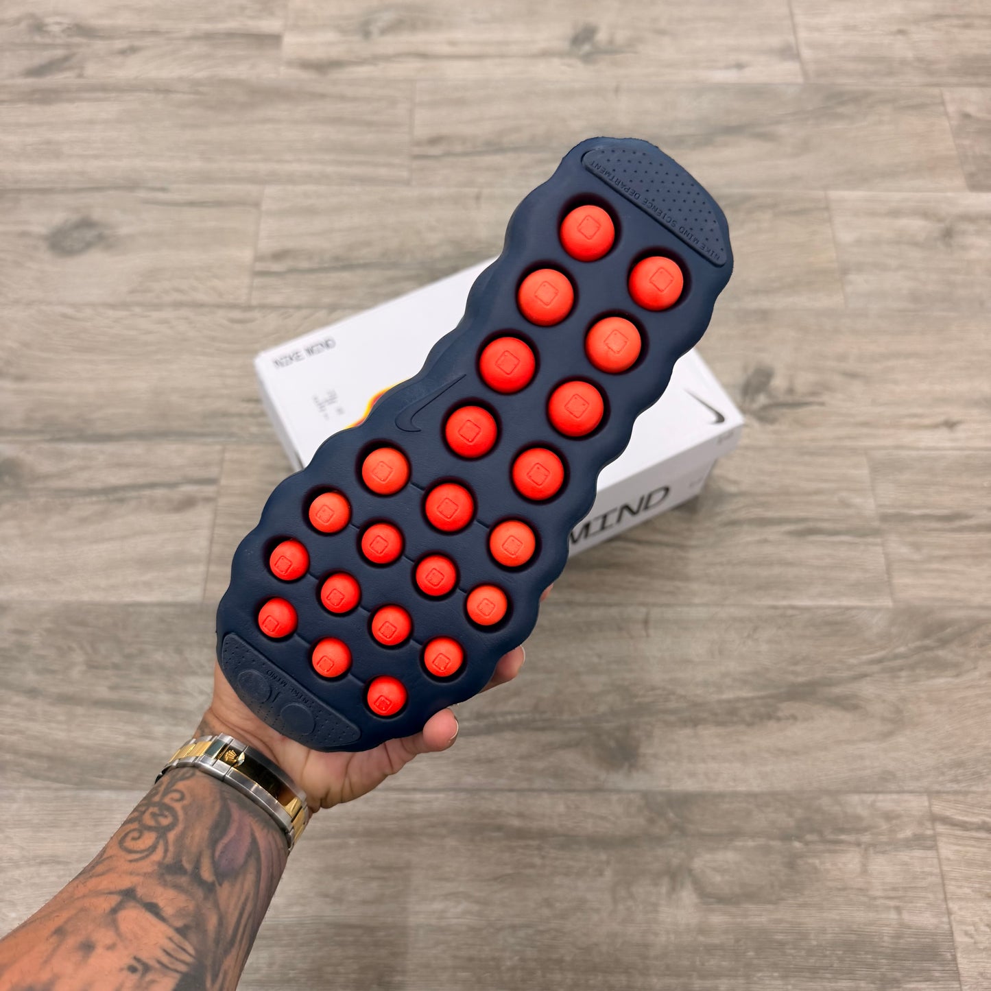 Nike Mind 002 “Trunder Blue Crimson”