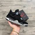 Jordan 4 Retro Black Canvas