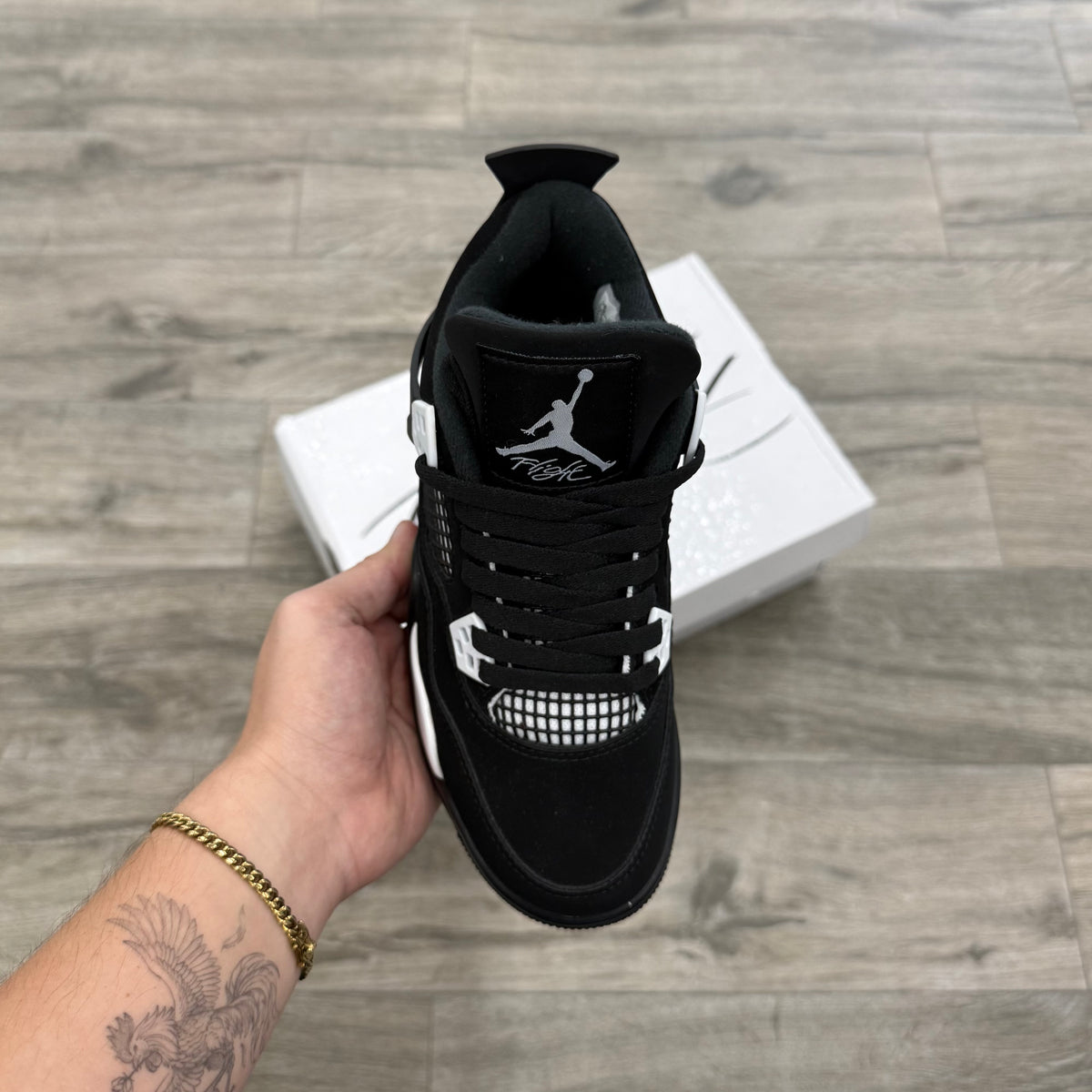Jordan 4 Retro White Thunder