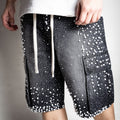 Rebel Pearl Shorts Jeans (black)