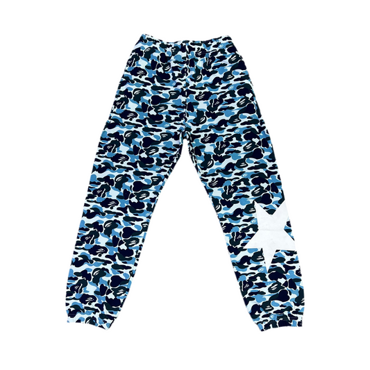 Bape Sweaterpants [blue camo]