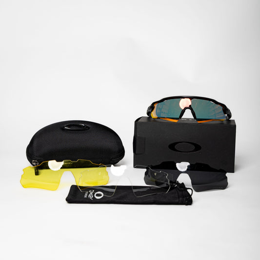 Oakley Black Frame F ( full set 4 lens )