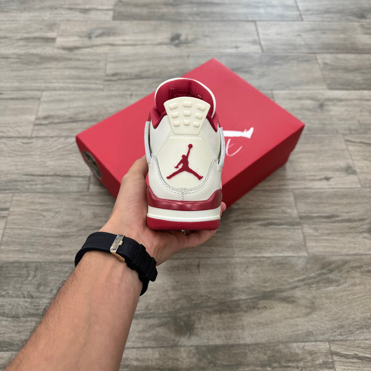 Jordan 4 Retro Valentines Day Sierra Red