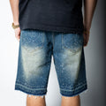 SYNDICATE short Rhinestone ( blue )