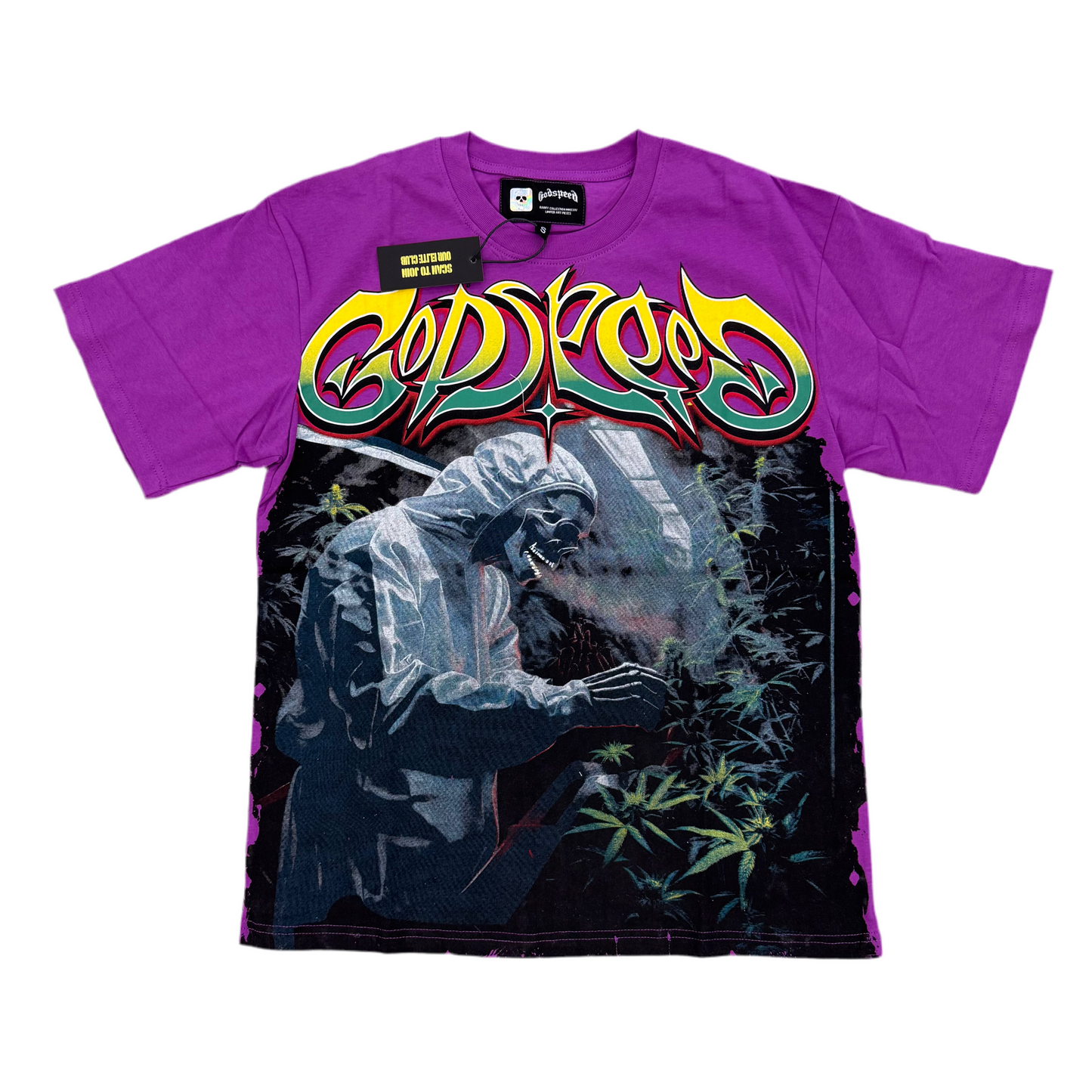 GODSPEED [it’s legalized] Purple Tee
