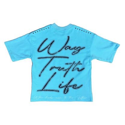 GLAZAGOD “ Way, Truth, Life “ Turquesa