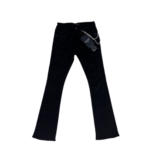 KNDK Skinny Flates Rhinestones [black]
