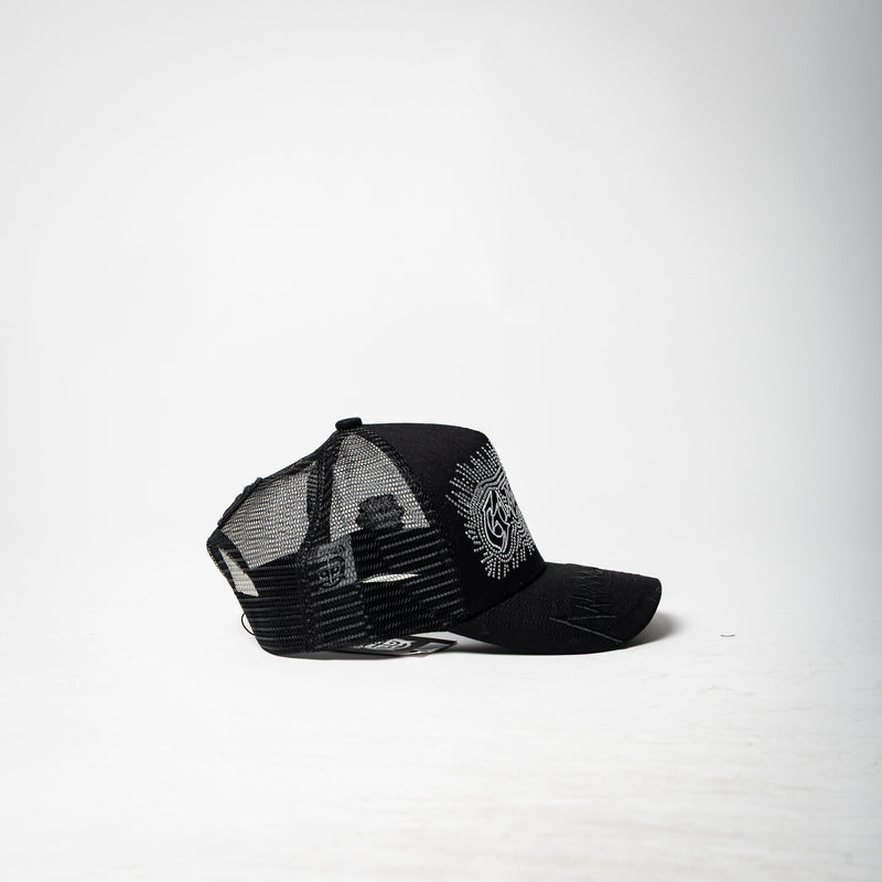 GLAZAGOD hat ( black / grey )