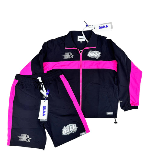 DUAA Tracksuit “ Black / Pink  ”
