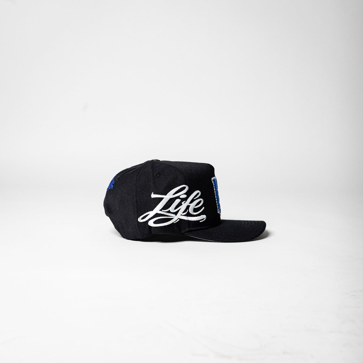 Life Hustlers SnapBack ( Black / Blue )
