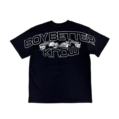 Corteiz Boy Better Know [black]