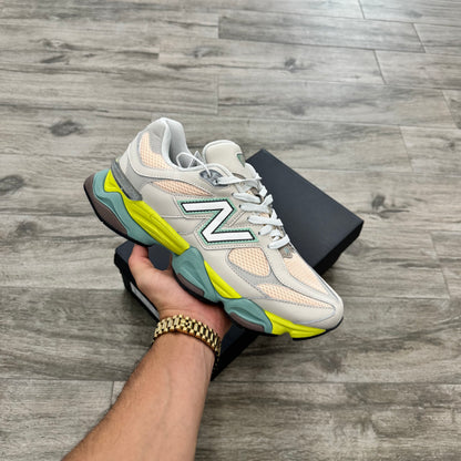 New Balance 9060 Moonbeam Vintage Rose Lime