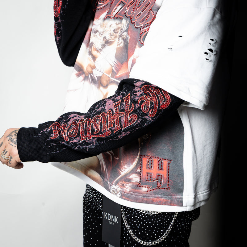 Life Hustlers “Blind Cupid Long Sleeve White”
