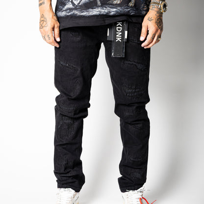KDNK Jeans Skinny Jet Black