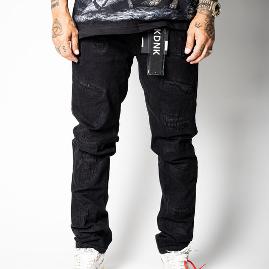 KDNK Jeans Skinny Black 4984