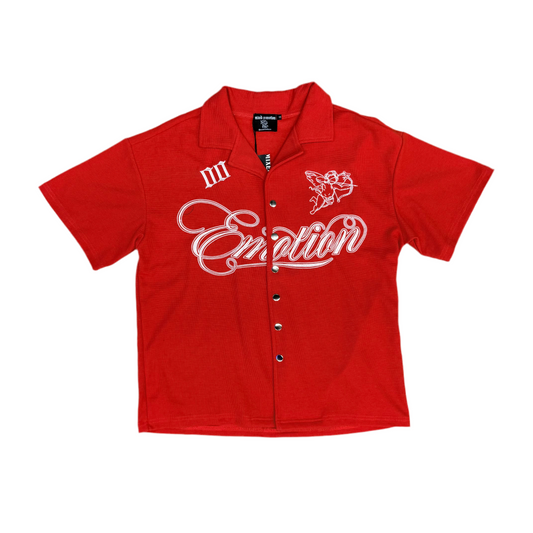 Mixed Emotion Red Signature Shirt