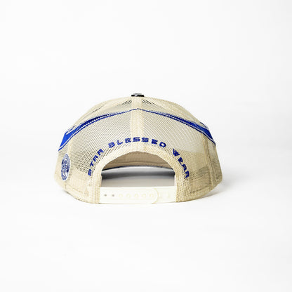 Starblessed Trucker {blue/offwhite}