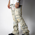 First Row Flares Jean [L.Stone Tint]