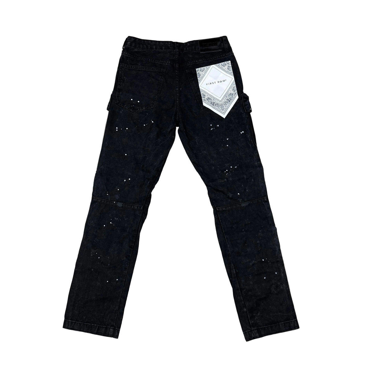 First Row Cargo Jean (Black)