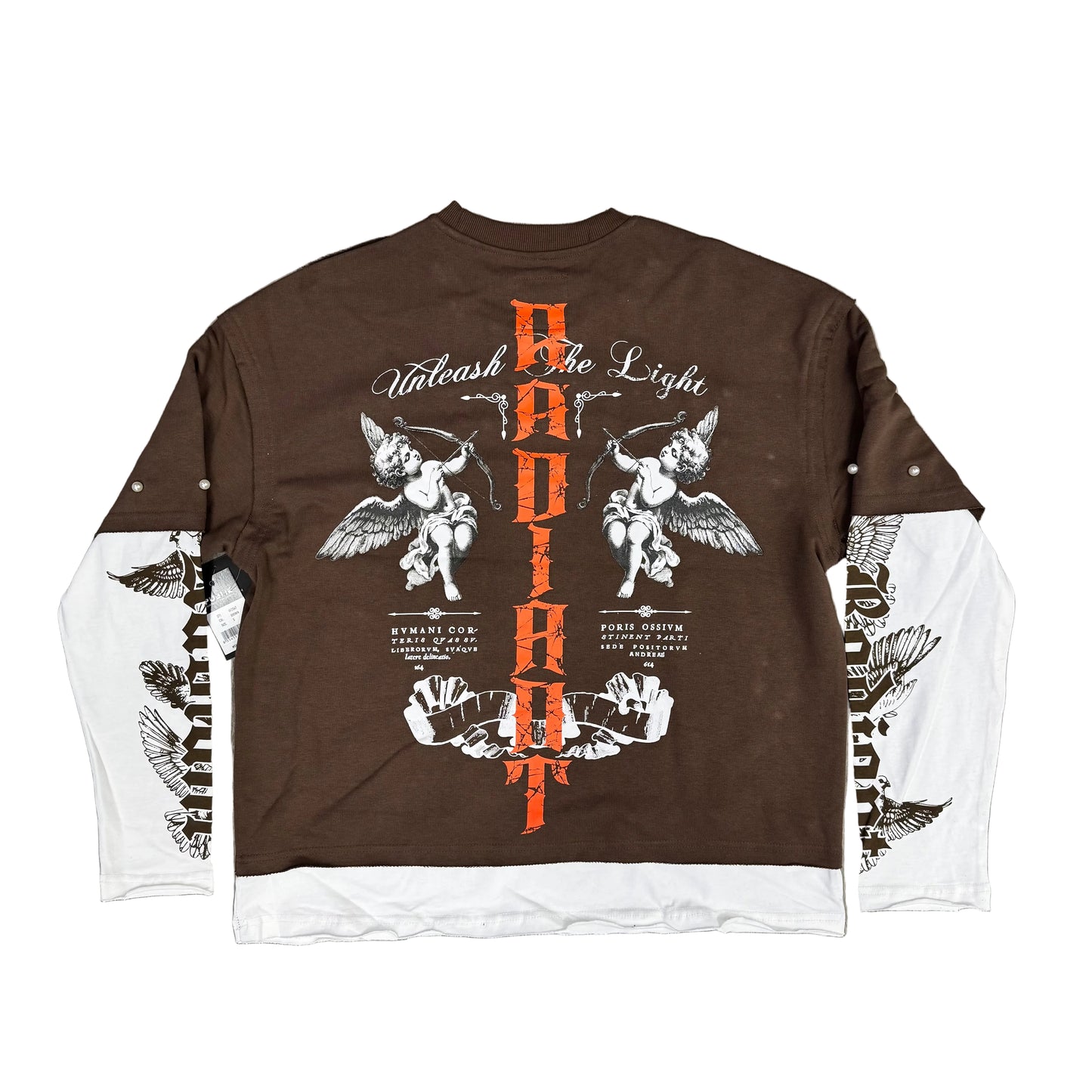 Publik Rhinestone Sweater “ Radiant ” Brown