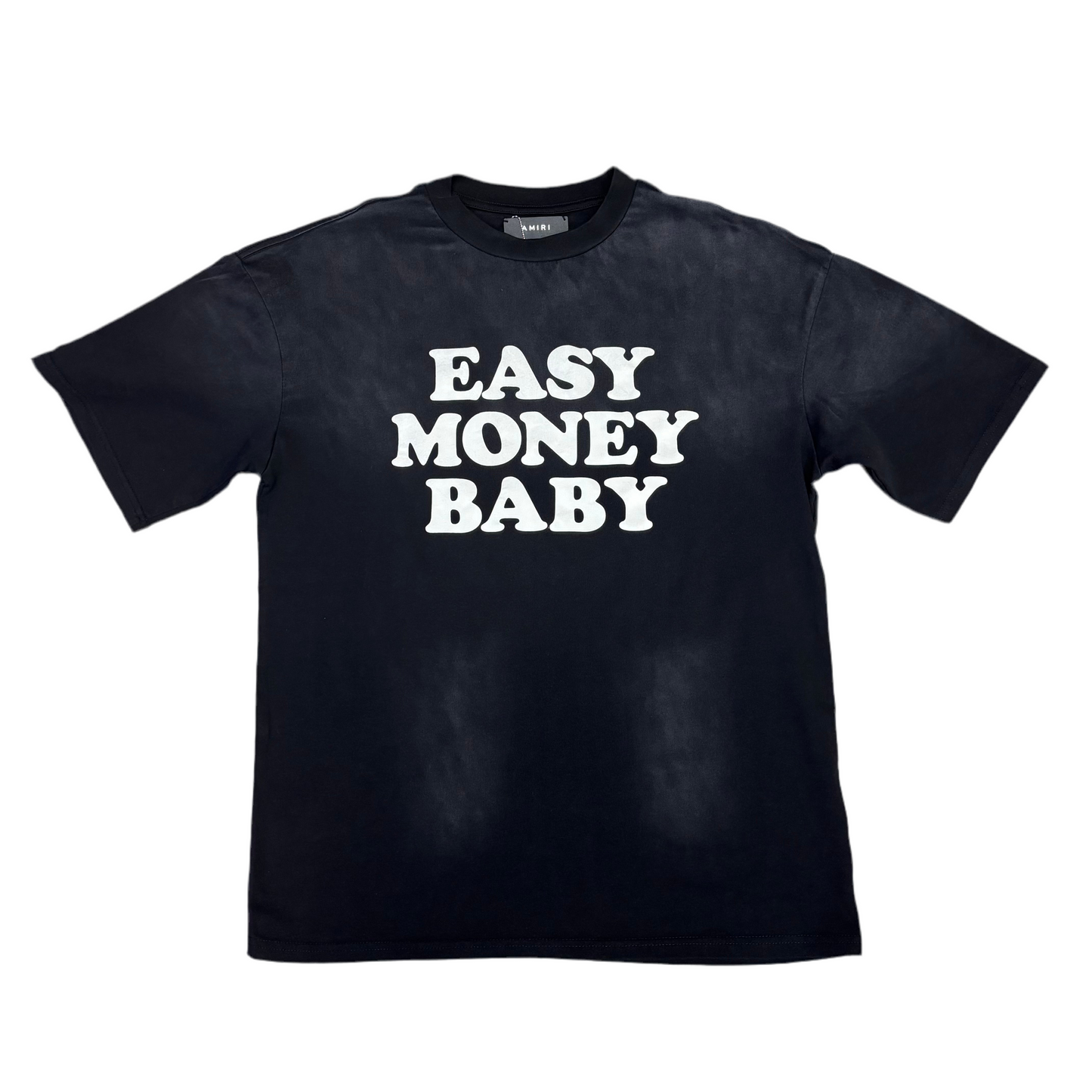 AMiRI Black Tee [easy money baby]